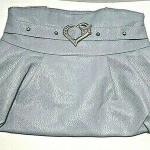 Purses handbag shoulder strap mid/large light gray